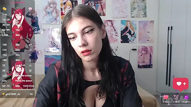 Snapshot of LidaAngel21 chatting on October 2, 6:48 pm LidaAngel21 online show from October 2, 6:48 pm