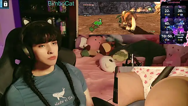 Snapshot of BimboCat chatting on November 24, 3:06 am BimboCat online show from November 24, 3:06 am
