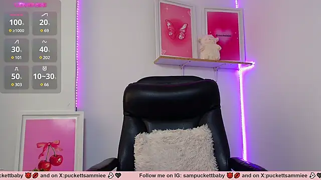 Snapshot of Sampuckettbaby chatting on February 7, 6:24 pm Sampuckettbaby online show from February 7, 6:24 pm