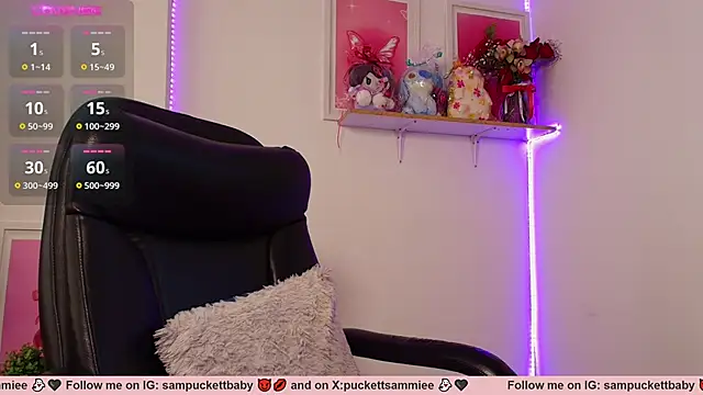 Snapshot of Sampuckettbaby chatting on February 25, 6:20 pm Sampuckettbaby online show from February 25, 6:20 pm