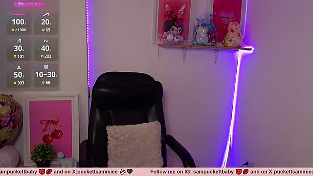 Snapshot of Sampuckettbaby chatting on March 10, 7:18 pm Sampuckettbaby online show from March 10, 7:18 pm
