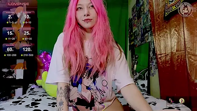 Snapshot of Sansarella chatting on December 1, 8:31 pm Sansarella online show from December 1, 8:31 pm