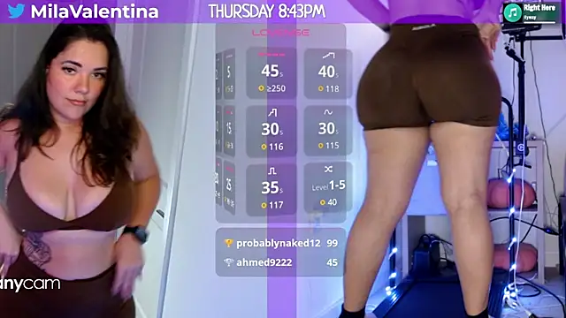 MilaValentina online show from February 21, 1:44 am