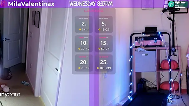 MilaValentina online show from February 27, 1:38 am