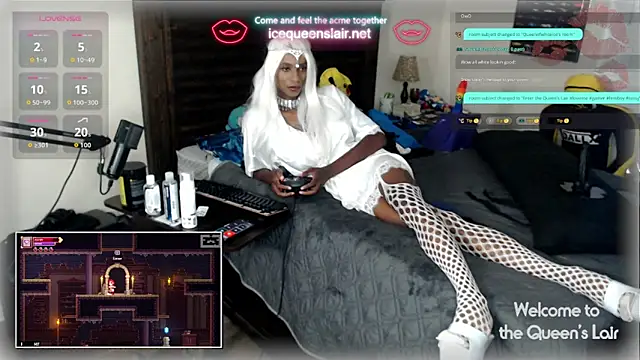 QueenofWhiteIce online show from September 13, 2:55 am