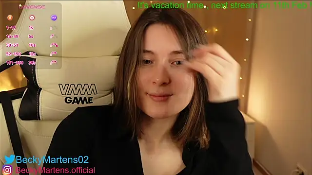 BeckyMartens online show from January 25, 3:09 am