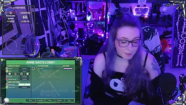 AnneSao online show from December 2, 1:14 am