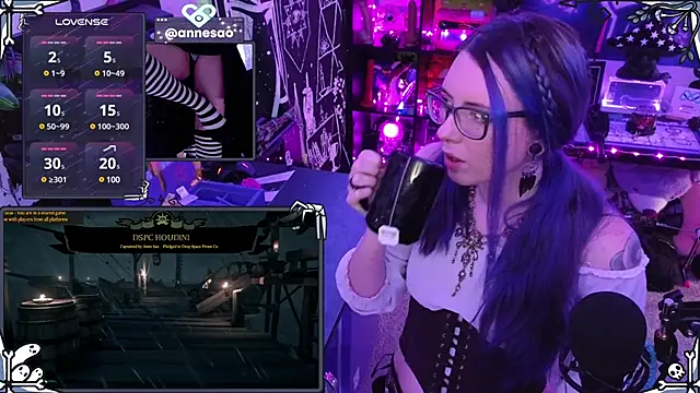 AnneSao online show from March 20, 11:12 pm