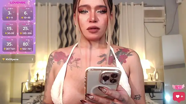 Evalyn Shemale online show from September 18, 1:18 am