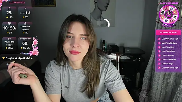 Snapshot of KindKristy chatting on January 7, 6:38 am KindKristy online show from January 7, 6:38 am