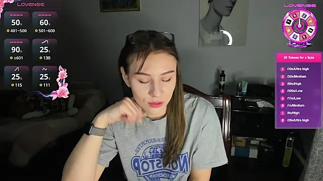 Snapshot of KindKristy chatting on January 24, 5:21 am KindKristy online show from January 24, 5:21 am