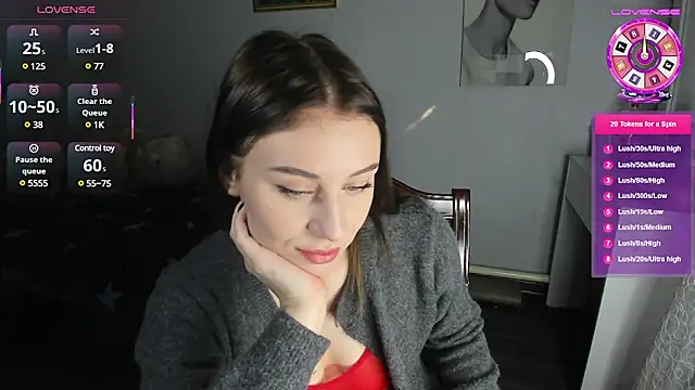 Snapshot of KindKristy chatting on February 21, 5:24 am KindKristy online show from February 21, 5:24 am