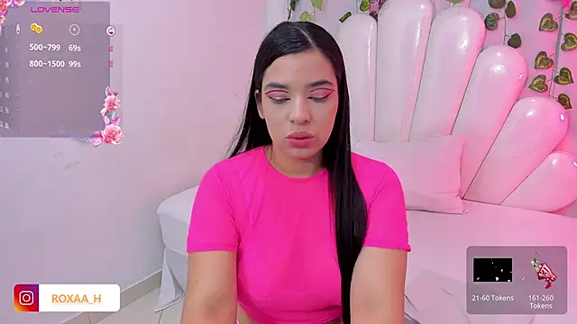 Snapshot of Roxahank chatting on December 31, 3:45 am Roxahank online show from December 31, 3:45 am