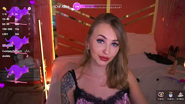 GraceCandy online show from January 12, 10:54 pm