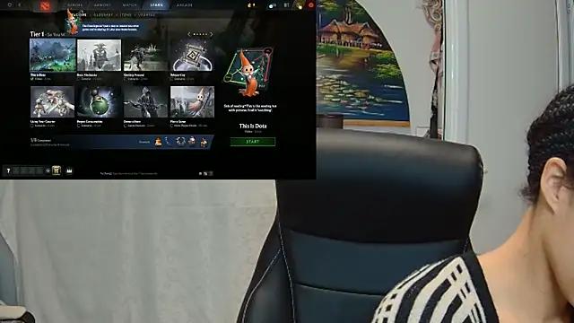 AaliyahHarris online show from January 7, 8:10 pm