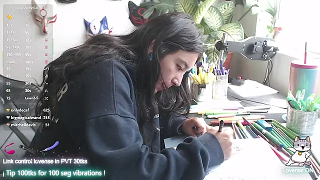 Snapshot of cat_salo chatting on February 12, 4:00 pm cat salo online show from February 12, 4:00 pm