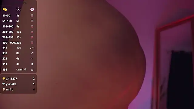 missmerciless online show from February 3, 11:20 am