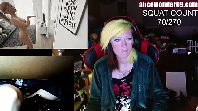 alicewonder09 online show from January 16, 6:25 am