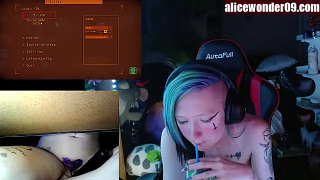 alicewonder09 online show from February 14, 7:07 am