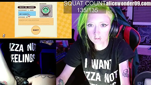 alicewonder09 online show from October 14, 5:19 am