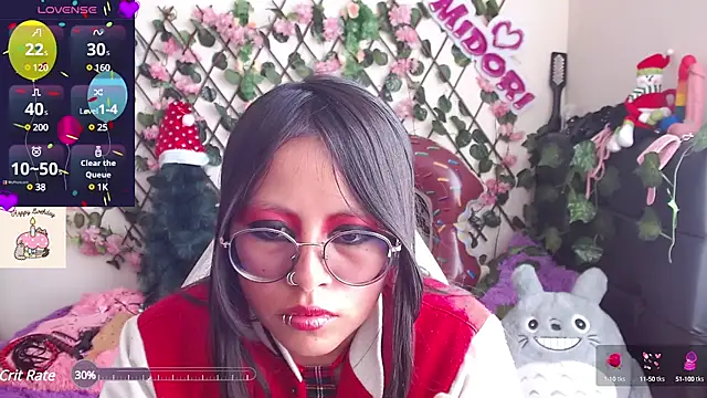 MidoriQuiinn online show from December 9, 7:50 pm