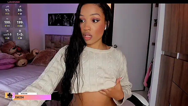 Snapshot of eimi_space chatting on January 4, 12:05 am eimi space online show from January 4, 12:05 am