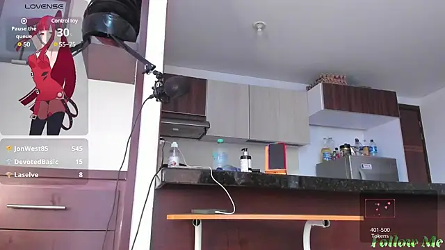 AmberRaus online show from March 8, 10:45 pm