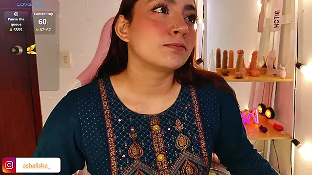 ashalisha online show from November 20, 1:55 pm