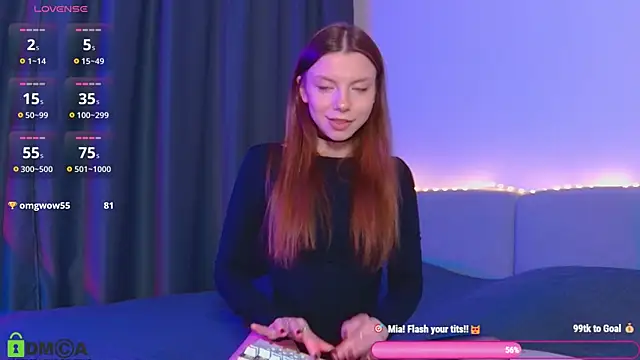 Snapshot of SweetMialissa chatting on November 9, 8:18 pm SweetMialissa online show from November 9, 8:18 pm