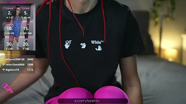 Lorettelorena online show from February 20, 8:14 pm