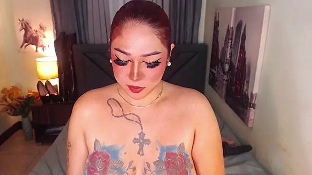 Snapshot of Transdomts4u chatting on February 11, 12:28 am Transdomts4u online show from February 11, 12:28 am