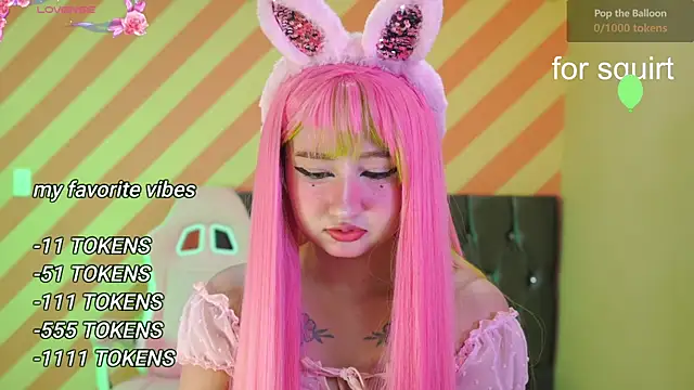 Pinkie Princes online show from January 16, 12:02 am