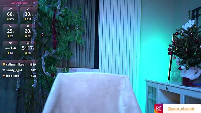 Snapshot of Your_Nicolett chatting on January 7, 5:54 am Your Nicolett online show from January 7, 5:54 am