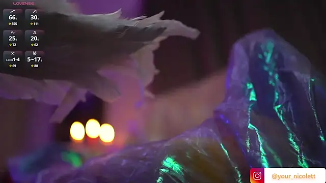 Snapshot of Your_Nicolett chatting on February 14, 4:47 am Your Nicolett online show from February 14, 4:47 am