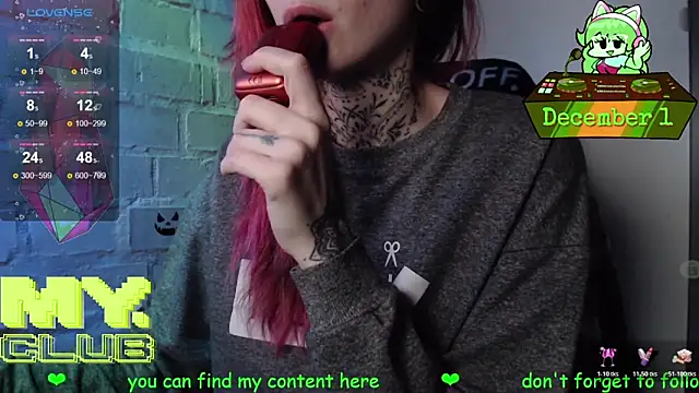 Witch Emma online show from December 1, 9:25 am