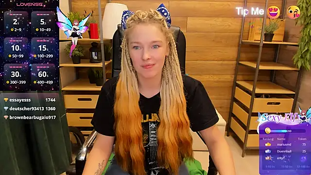  fiona Love online show from January 21, 1:29 am