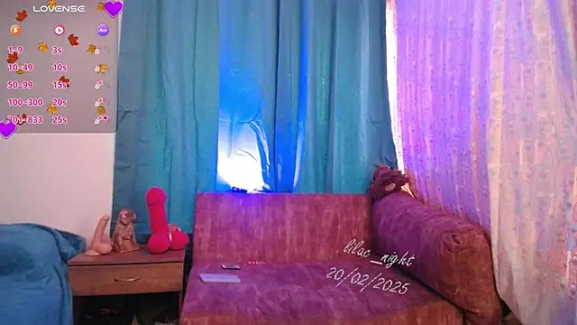 lilac night33 online show from February 20, 2:46 pm