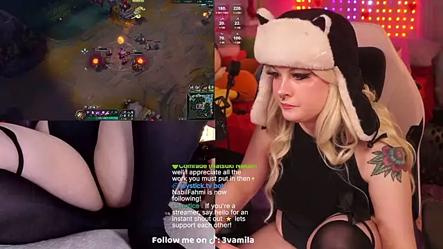 evamila online show from February 6, 1:27 am