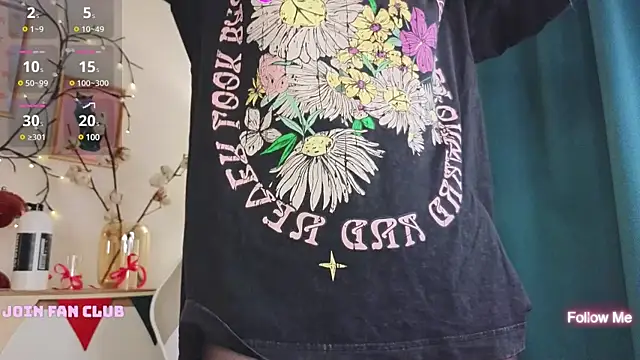 Snapshot of evangel1ne chatting on January 5, 11:59 am evangel1ne online show from January 5, 11:59 am