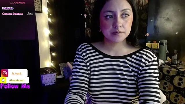 Snapshot of AbsentaVert chatting on January 7, 11:45 pm AbsentaVert online show from January 7, 11:45 pm