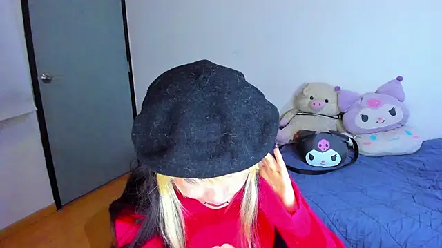 Snapshot of Akane-Mou chatting on February 19, 6:55 am Akane-Mou online show from February 19, 6:55 am