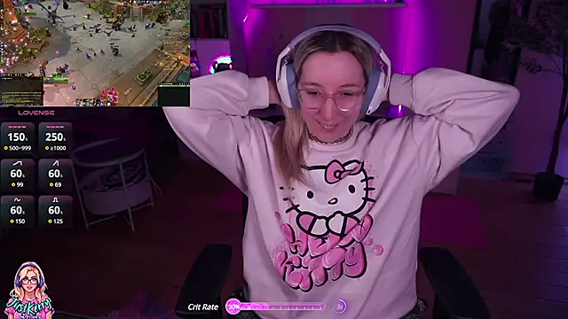 Snapshot of JustKerry chatting on February 12, 12:33 pm JustKerry online show from February 12, 12:33 pm