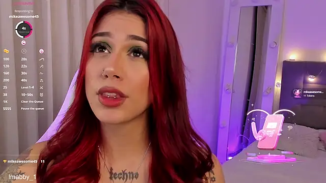 Snapshot of im_abby_ chatting on December 31, 1:15 am im abby online show from December 31, 1:15 am