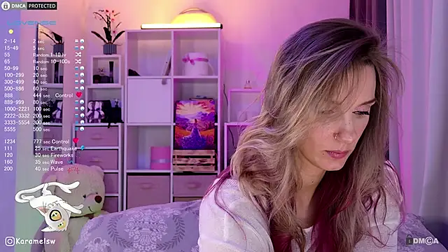 Karamelsw  online show from September 24, 9:40 pm