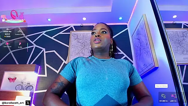 KAROL-SCOTT online show from September 24, 7:50 pm