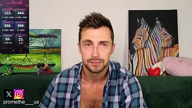 Promethe us online show from October 20, 2:50 pm