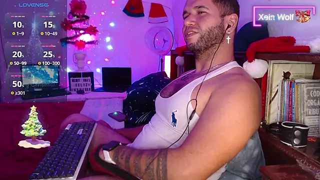 Snapshot of Xein_WoIf chatting on January 8, 2:46 am Xein WoIf online show from January 8, 2:46 am