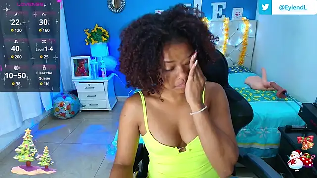 Snapshot of Eylend_Lisboa chatting on January 13, 1:17 pm Eylend Lisboa online show from January 13, 1:17 pm