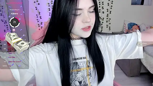 Snapshot of SelenaCute chatting on January 20, 5:15 am SelenaCute online show from January 20, 5:15 am