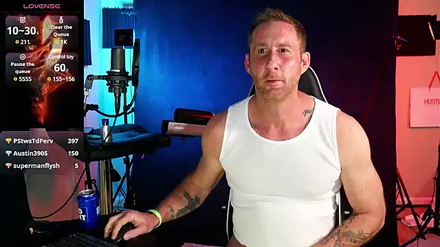 FiftyShadez online show from March 16, 7:04 am